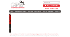 Desktop Screenshot of k9performance.com